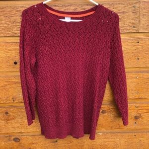 JCP 3/4 sleeve sweater!